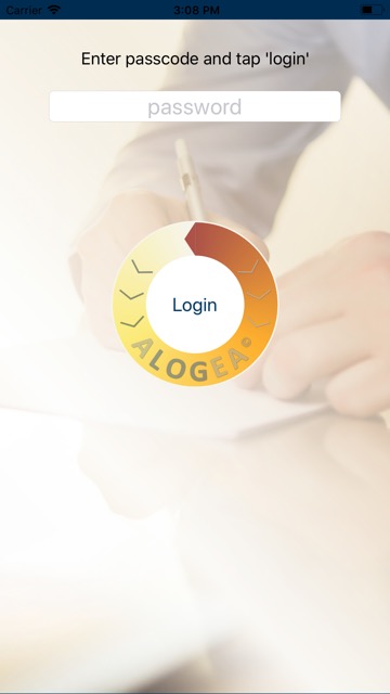 Login protection option using password
